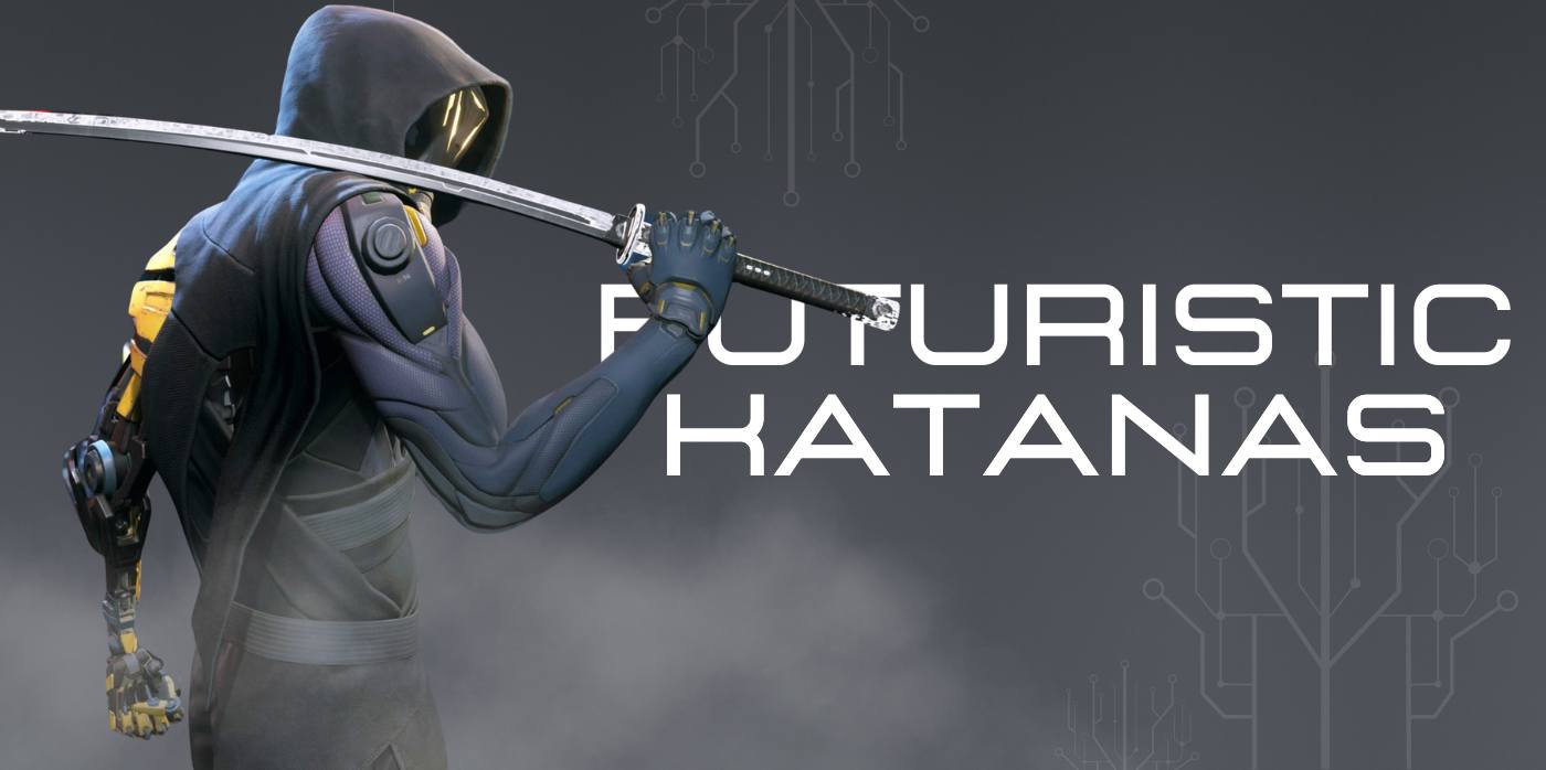 futuristic katanas