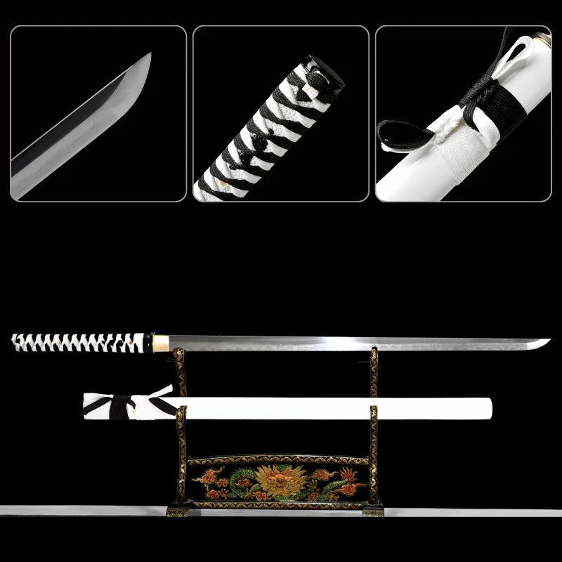 Black and White Ninjato | Katana