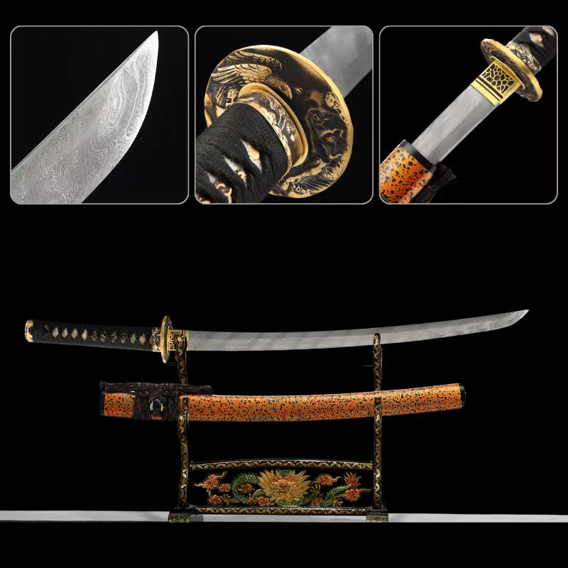PSA10 ヨルノズク 十字&うずまき Osoraku Wakizashi | Katana