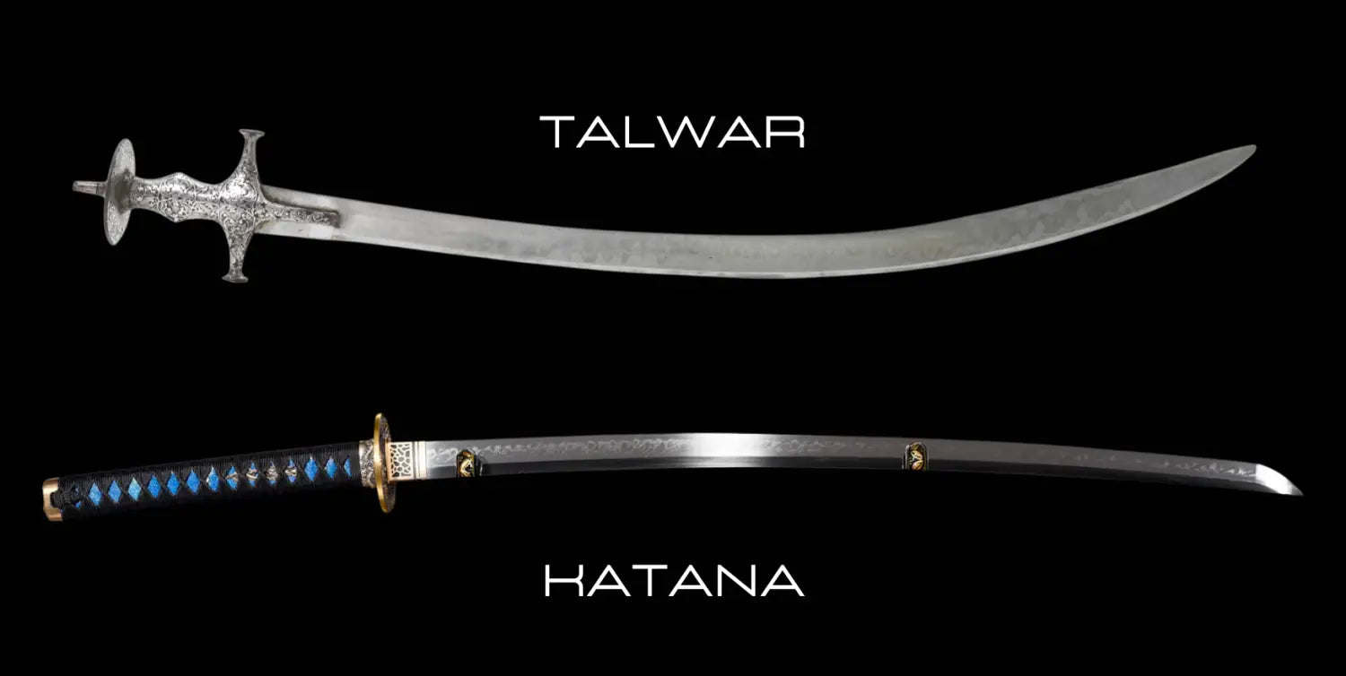 Talwar indien contre katana