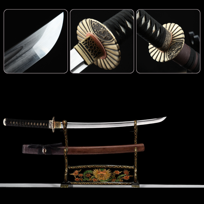 Damascus Steel Wakizashi