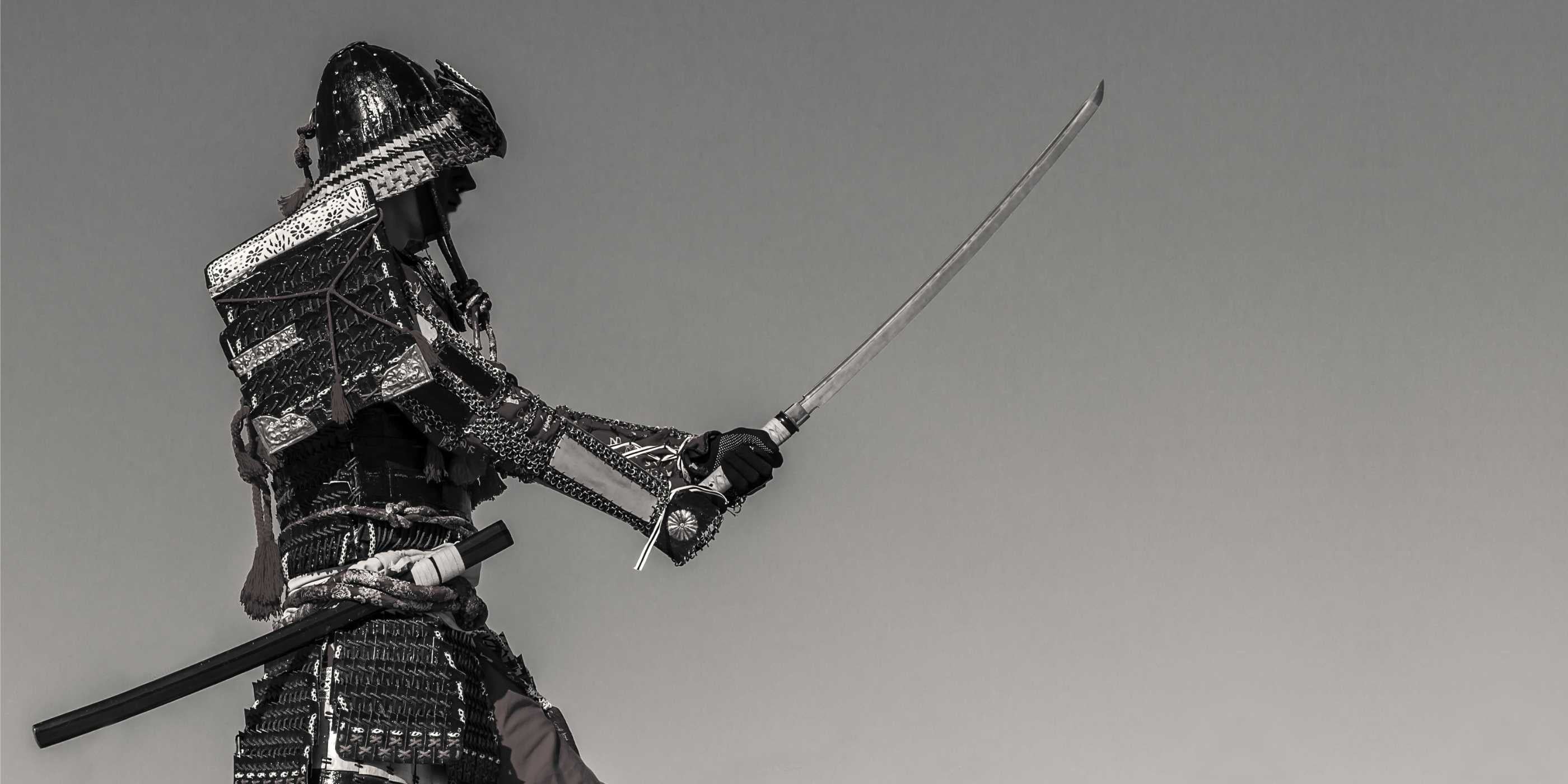 samurai with katana