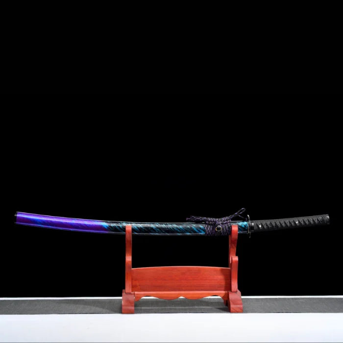 Black and Purple Katana