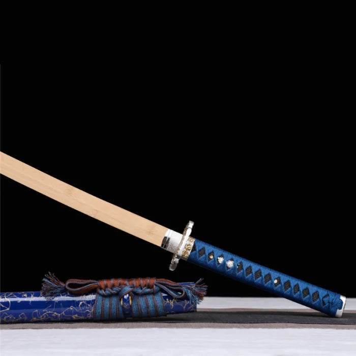 Blue Wooden Katana