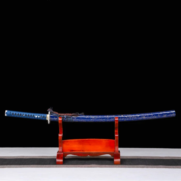 Blue Wooden Katana