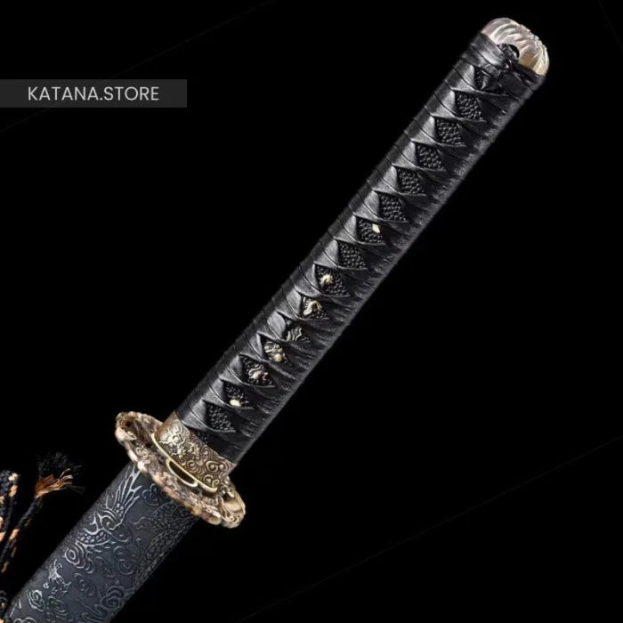 Damascus samurai sword