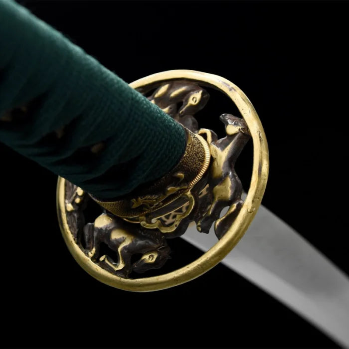 Dark Green Katana