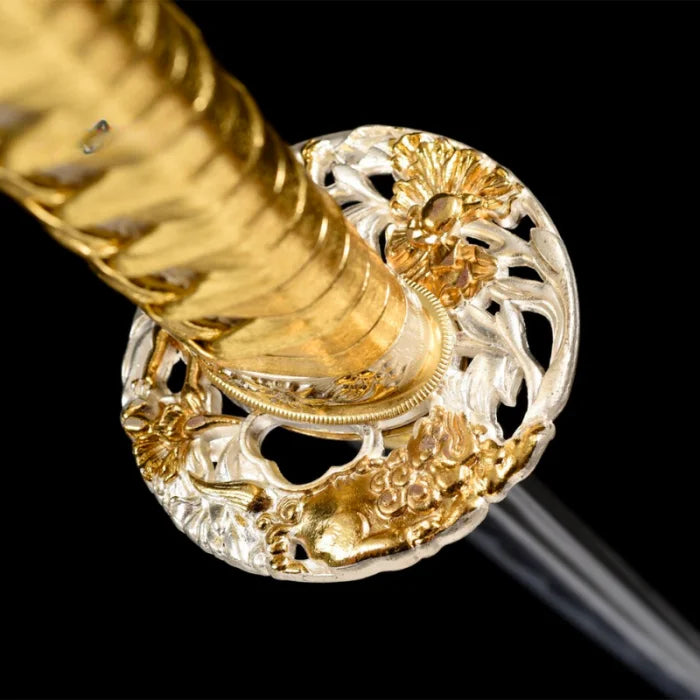 Gold Samurai Sword