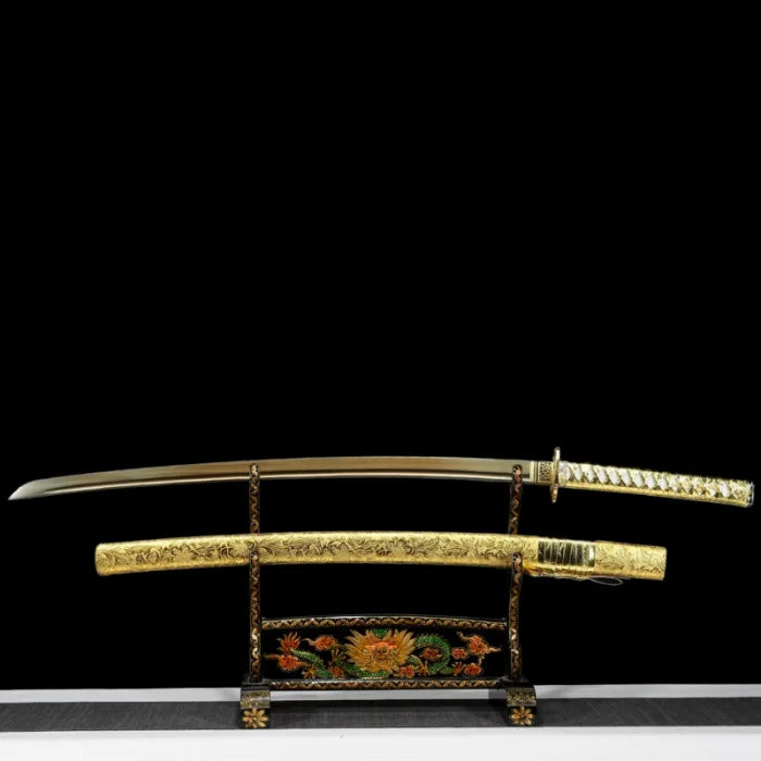 Golden Dragon Katana