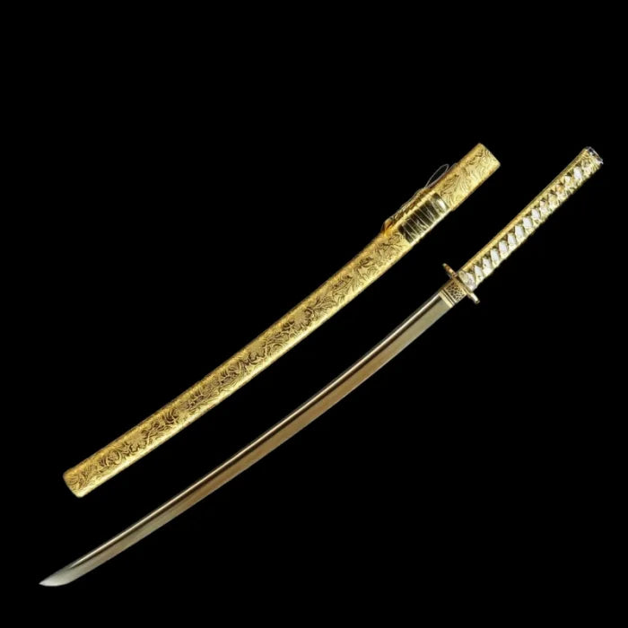 Golden Dragon Katana