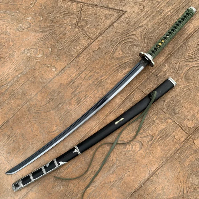 Green Antique Katana