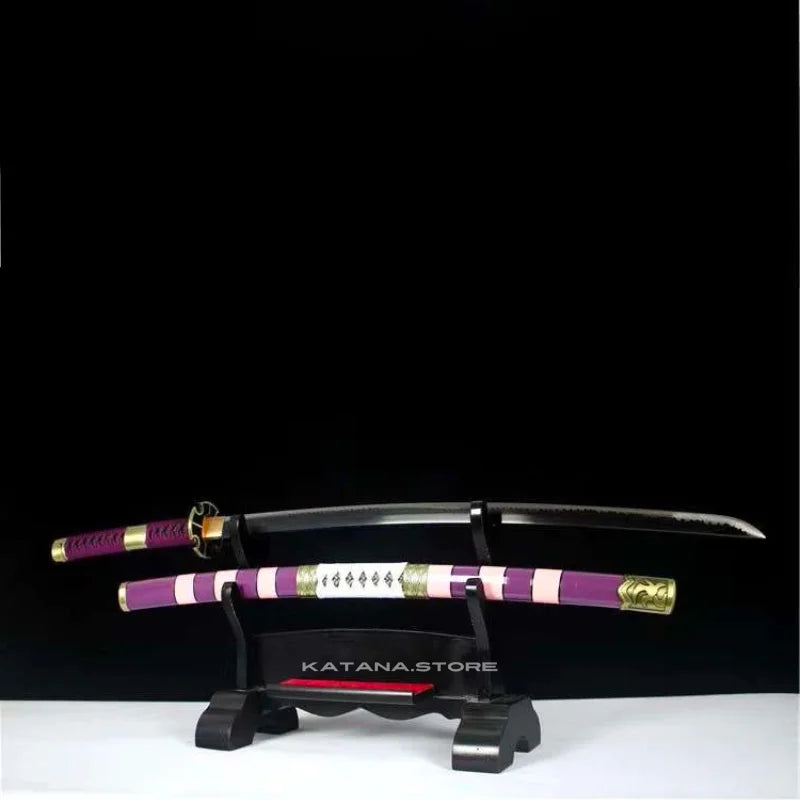 Black Enma Katana Sword (Carbon Steel 1060) | Katana Heaven
