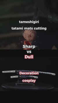 sharp vs dull sword