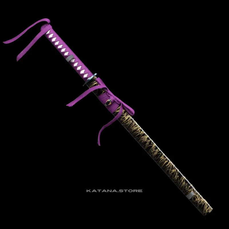 Purple and Gold Katana