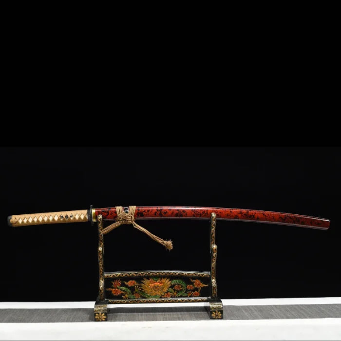 Red and Gold Katana