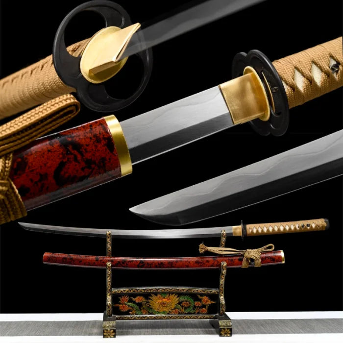 Red and Gold Katana