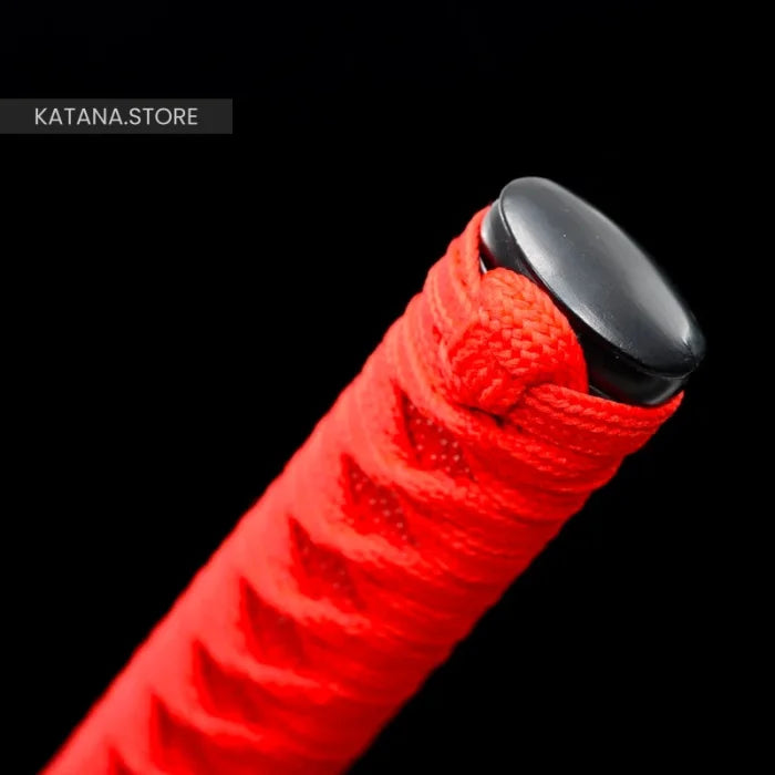 Red bladed katana