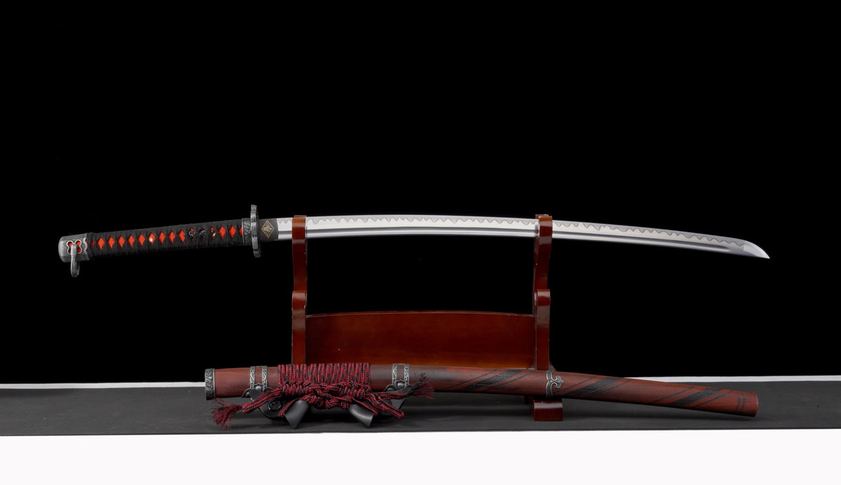 Shinobi Katana – Sekiro Inspired Red Samurai Sword | Katana