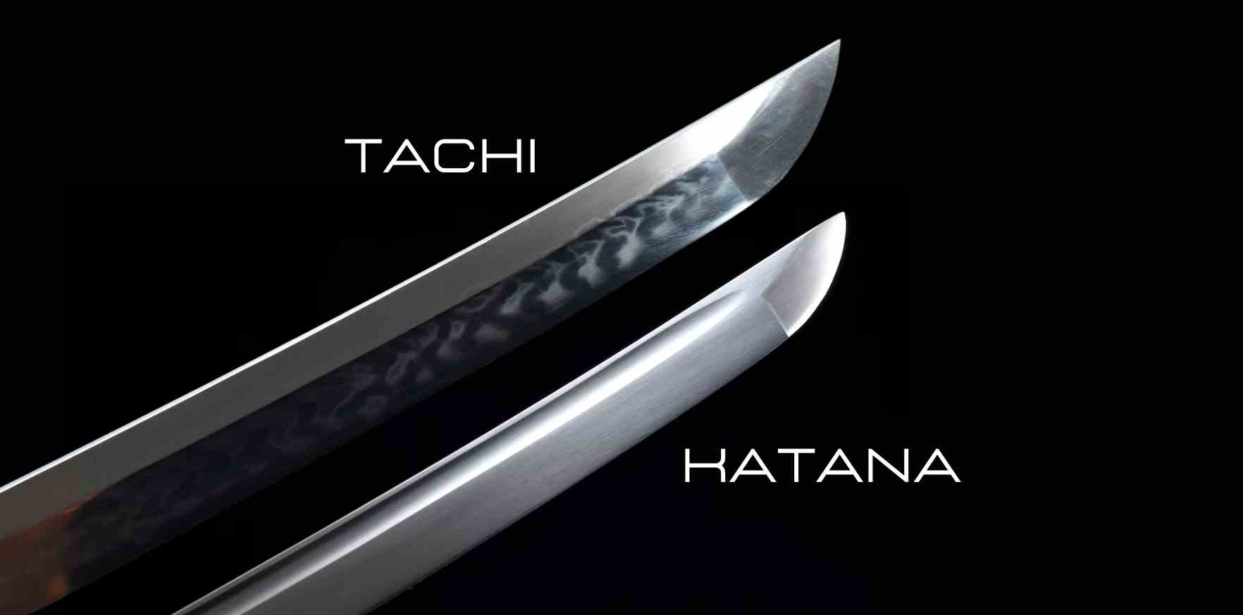 lame tachi contre lame katana