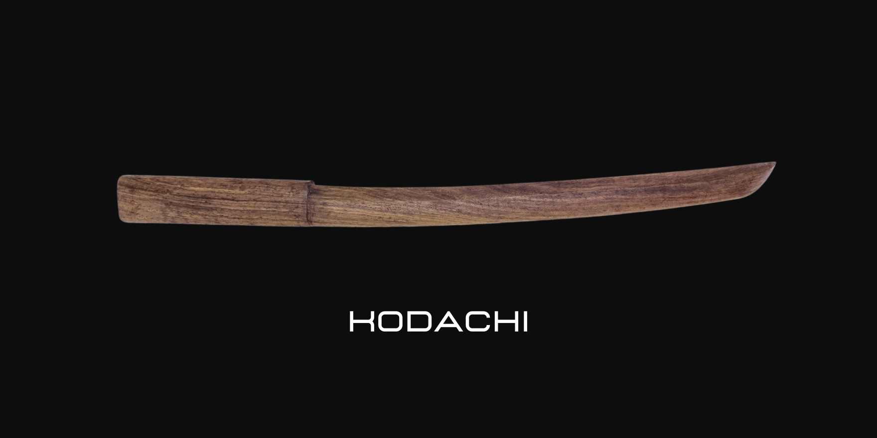kodachi en bois