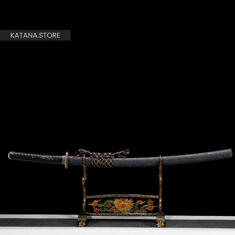 Damascus samurai sword