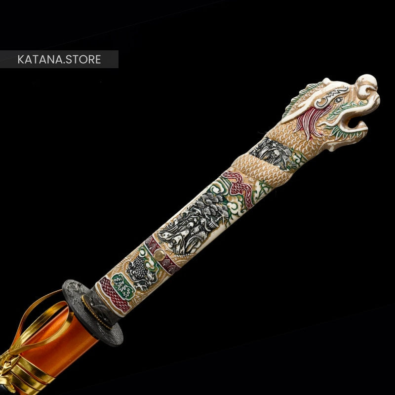 Katana with dragon handle