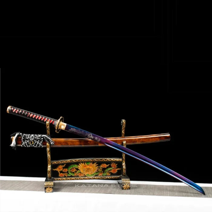 Purple & Silver Dragon Blade