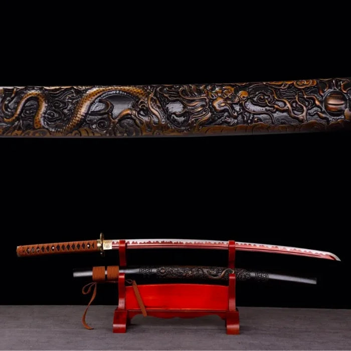 Real Japanese Dragon Sword