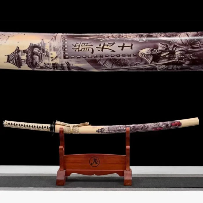 White Dragon Katana